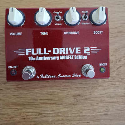 Fulltone Full-Drive 2 10th Anniversary MOSFET Overdrive | Reverb