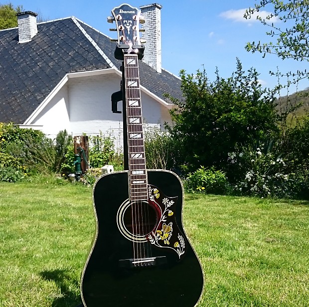 Ibanez アコースティックギター F-360BK Acoustic Guitar Ibanez F-360BK Black Made in Japan | eBay