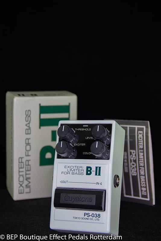 Guyatone PS-038 B-II Exciter/Limiter for Bass mid 80's Japan