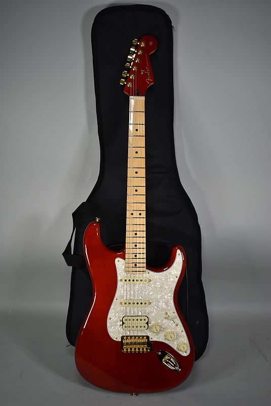 2021 Fender Tash Sultana Stratocaster Trans Cherry Finish Electric Guitar  w/Bag