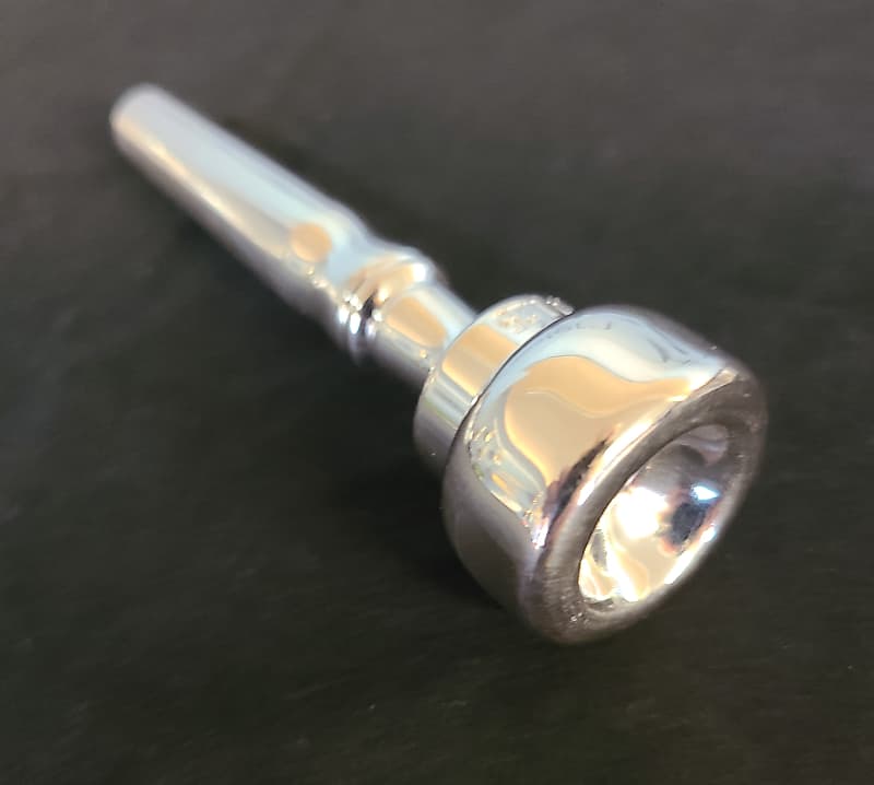 Austin Custom Brass Lead 1.25 trumpet mouthpiece Silver Reverb