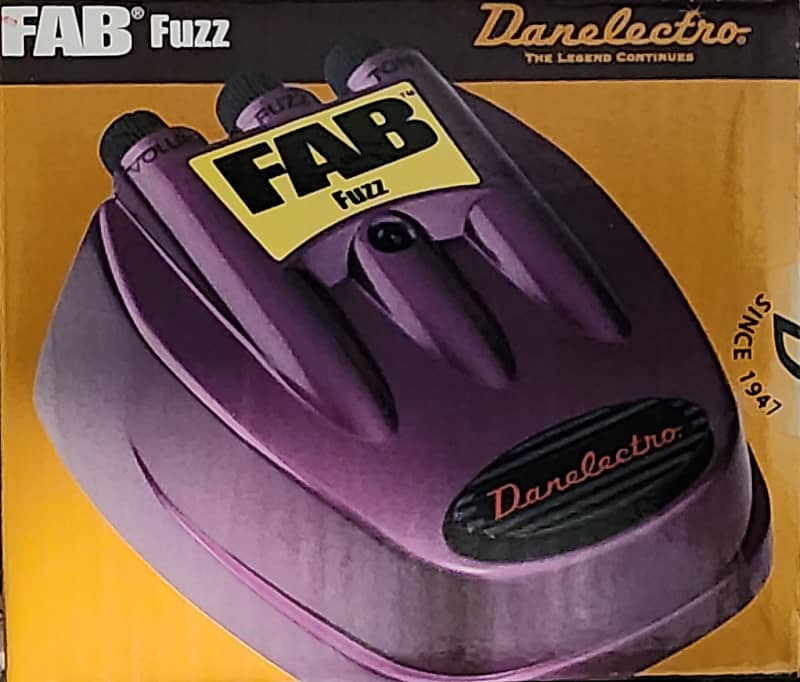 Danelectro D-7 Fab Fuzz Pedal New In Box w/ Free Shipping!!