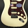 Fender American Deluxe Stratocaster HSS Shawbucker in Olympic Pearl