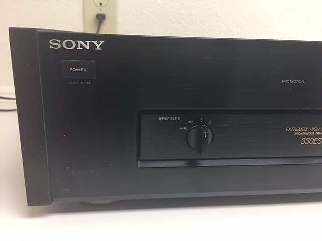 Sony TA N330ES 1986 Black with original Box | Reverb