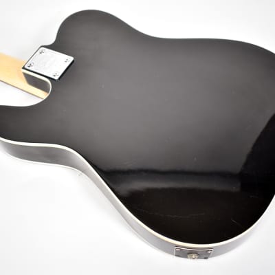 Circa 1985 Kramer Ferrington Black Finish Vintage Acoustic Electric Guitar w/OHSC image 11