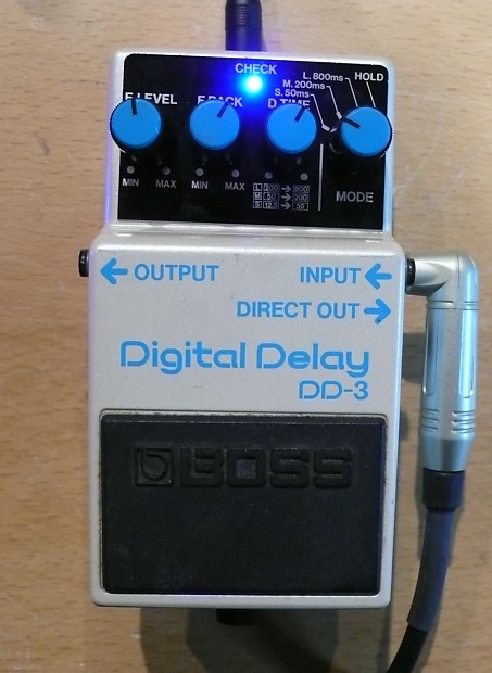 新しいエルメス For Parts / Repair: Japan MIJ Boss DD-3 Long Chip Digital ギター