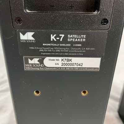 Miller & Kreisel K-7 Satellite Speakers (pair) image 6