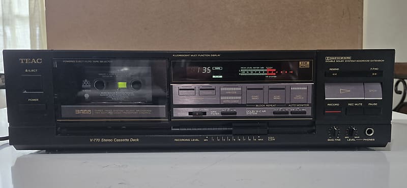 Teac V-770 1986-1987 - Black | Reverb