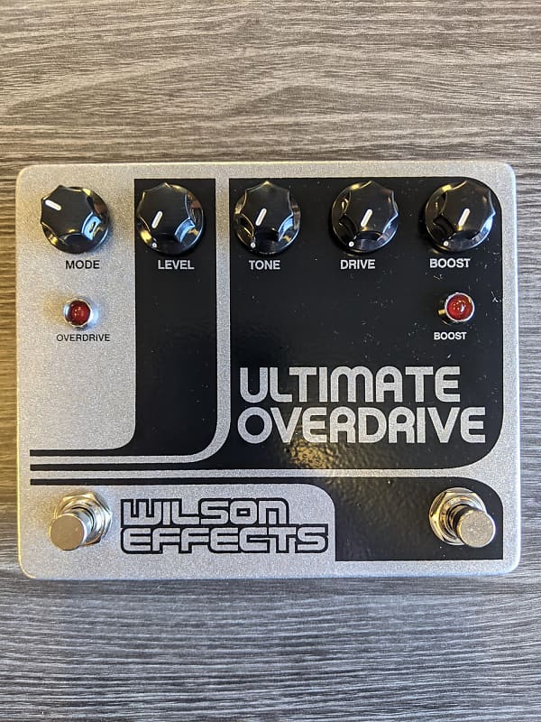 Wilson Effects Ultimate Overdrive Pedal - NOS image 1