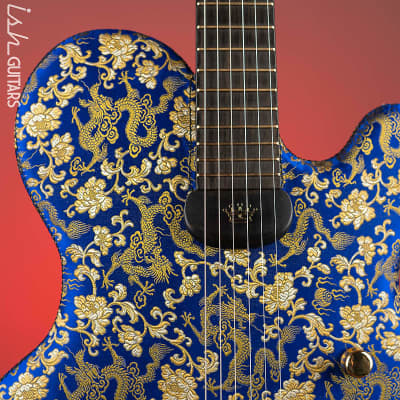 2017 Ritter Princess Isabella Blue Dragon #6 of 25 Fabric Guitar image 3