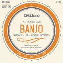 D'Addario EJ61 5-String Medium Banjo Strings