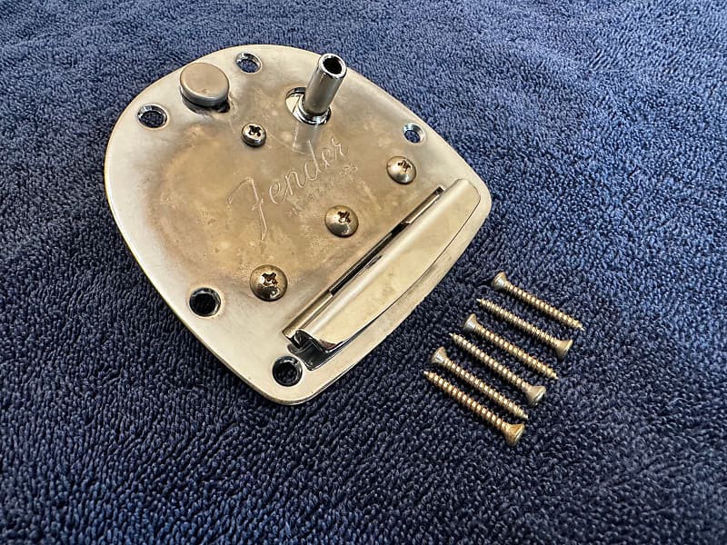 Fender Jaguar Jazzmaster Locking Tremolo Assembly Tailpiece Reverb