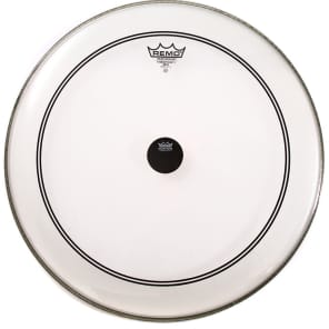 Remo Powerstroke P3 Clear Bass Drumhead - 22 inch with 2.5 inch Impact Pad image 5