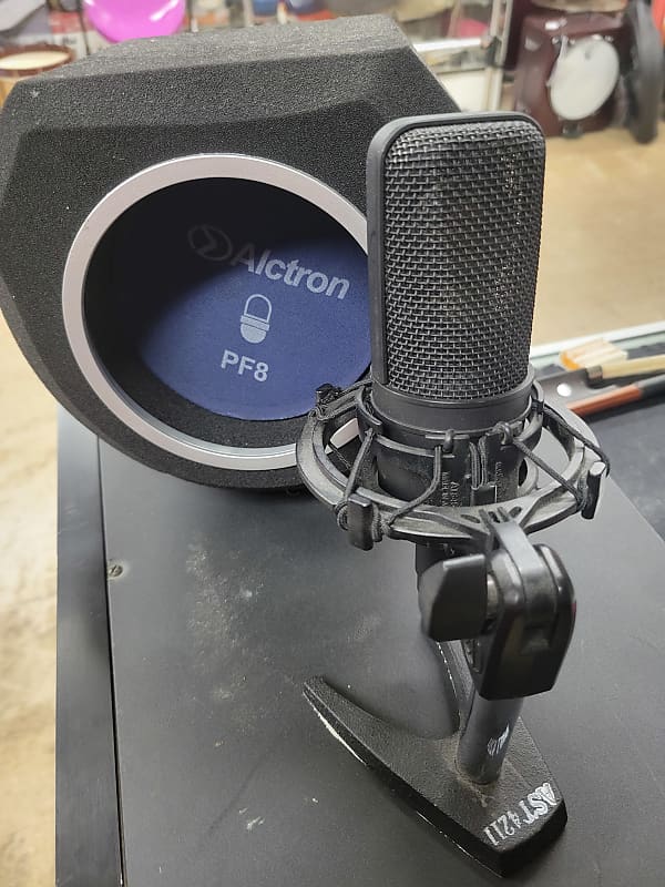 Audio-Technica AT4040 + AT8458 Shock Mount + Alctron PF8 Pop Filter