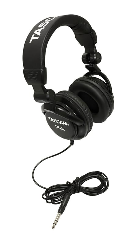 Tascam TH-02 Closed-Back Studio Headphones image 1