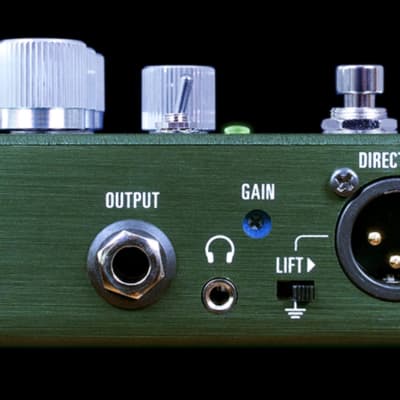Source Audio ZI0 Analog Bass Preamp + DI pedal  2024 - green. New! image 2