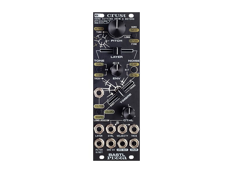 鍵盤楽器 Pizza Bastl Instruments Bastl Instruments Pizza— Clockface Modular