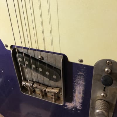 Von K Guitars T-Master Purple Majesty Metallic Nitro Lacquer Finish image 4