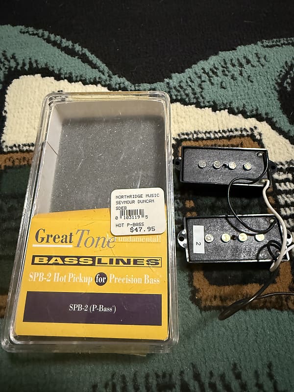 ⑮SeymourDuncan SPB-2 Hot P-Bass Seymour Duncan SPB-2 Hot P-Bass Pickup - Best Bass Gear