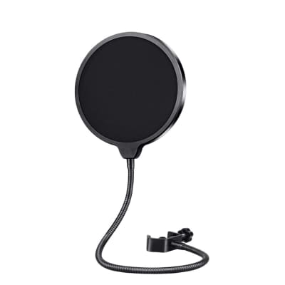 HyperX SoloCast Mic Pop Filter - Professional 4 Inch 3 Layers Metal  Windscreen Pop Screen Compatible with HyperX SoloCast Microphone by  YOUSHARES