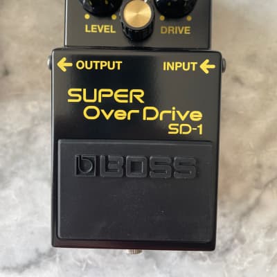 Boss SD-1 40th Anniversary Limited Edition Super Overdrive