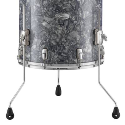 Pearl Music City Custom 14"x14" Reference Series Floor Tom ICE BLUE OYSTER RF1414F/C414 image 11