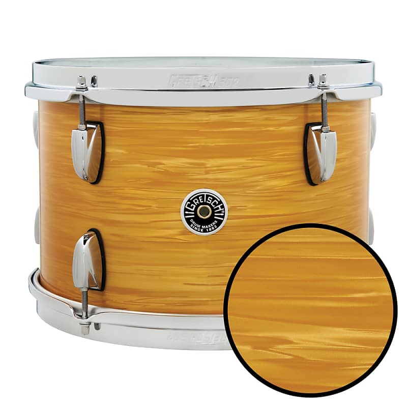 Gretsch Tom Tom USA Brooklyn 8x7 Antique Oyster image 1