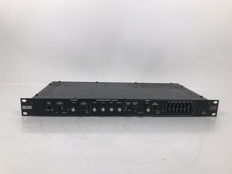 Rane CP 52 Commercial Processor | Reverb