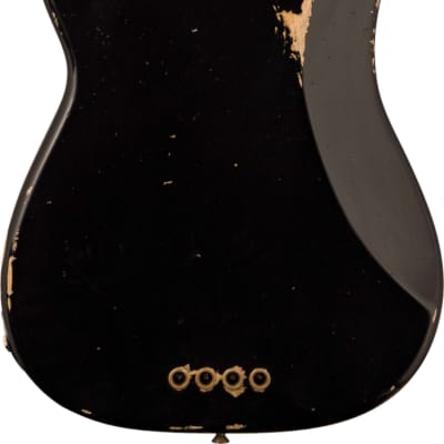 Fender Custom Shop Ltd. Ed. 1959 Precision Bass Special Relic, Aged Black w/Case image 3