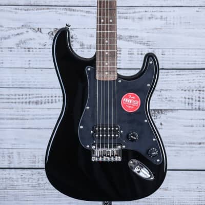 Squier Sonic Stratocaster HT H Electric Guitar | Black image 1