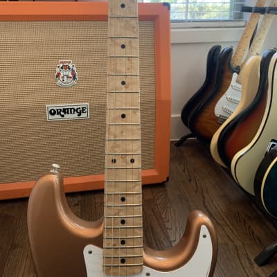 1997 Fender Stratocaster Coppercaster John Page Era 1954 Reissue image 4
