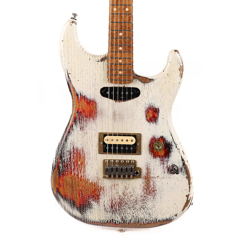 Paoletti Stratospheric Loft Series HS Music Zoo Exclusive Aged White over Sunburst Used image 1