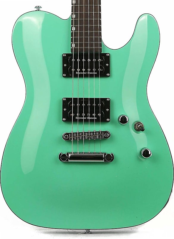 ESP LTD Eclipse '87 NT Fixed Bridge Electric Guitar, Turquoise image 1