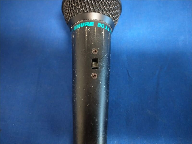 Shure BG 3.1 Dynamic Microphone Live Vocals Podcasts Voiceover Tested Good