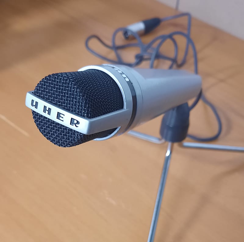 Vintage Uher M534 Dynamic Microphone - 1970s, Made in