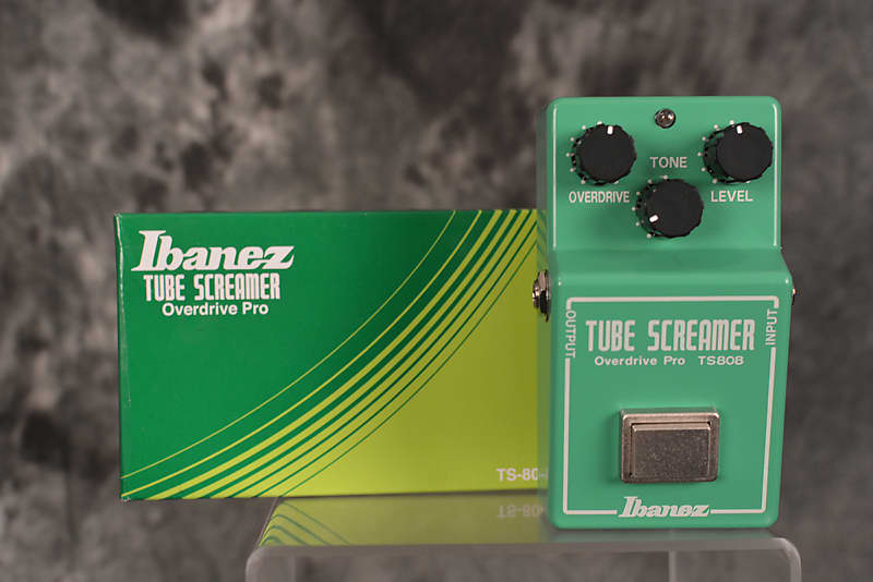 Ibanez TS-808 Tube Screamer Overdrive Pro Pedal w FREE Patch cable & FAST Same Day Shipping image 1
