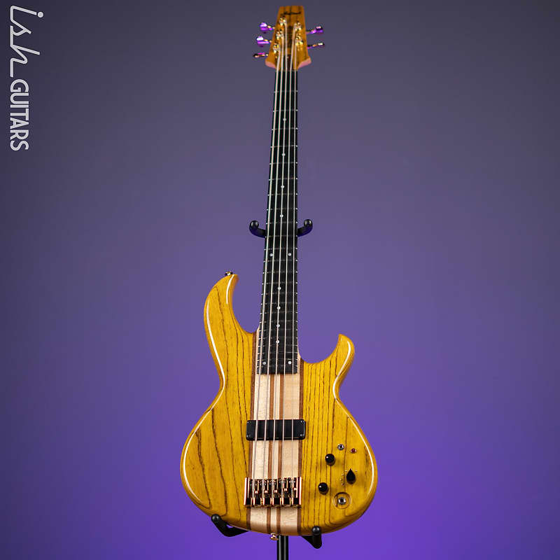 Aria Pro II SB-1000 5-String Bass Natural Oak | Reverb