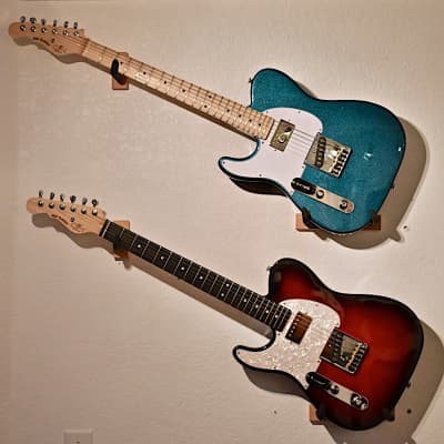 G&L Left handed USA ASAT Classic Bluesboy 2019 Redburst Lefty Guitar image 5