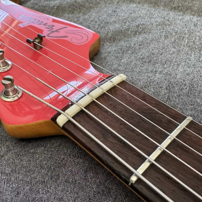 Fender Jazzmaster 1963 - Fiesta Red Refin with Matching Headstock image 11