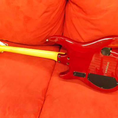 Brian Moore iM Synth Guitar W/Midi Pickups & Gig Bag Trans Red image 16
