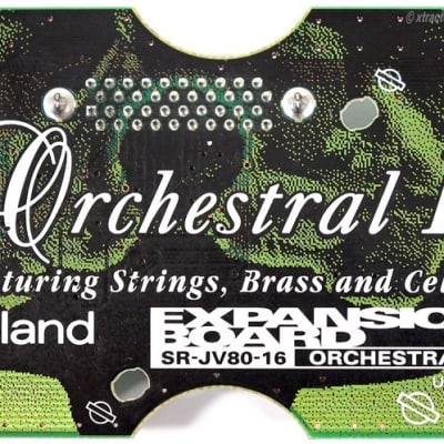Roland SR-JV80-16 Orchestral II Expansion JV1080/2080 XV3080/5080 + 1J GEWÄHR!✅