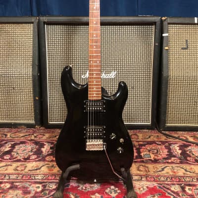 Squier Contemporary Strat HH (Japan) ST-335 1985 Black | Reverb Canada