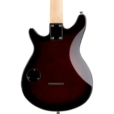 Rogue Rocketeer RR50 7/8 Scale Electric Guitar Wine Burst image 2
