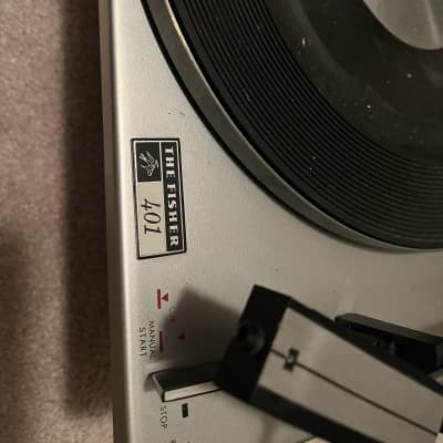 The Fisher 401 Turntable Made in Germany / Parts with Pickering XV-15 Cartridge image 6