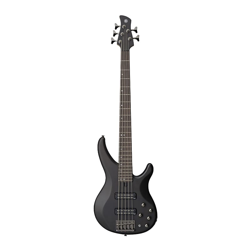 Yamaha TRBX505 5-String Premium Electric Bass (Translucent Black) image 1