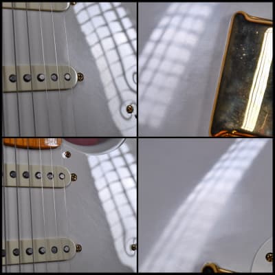 Fender American Vintage Limited Edition 1957 Stratocaster  White Blonde 2006 w/OHSC image 12