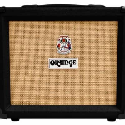 Orange CRUSH 20RT-BK Twin Channel 20W Guitar Amplifier Combo with Reverb & Tuner in Black image 2
