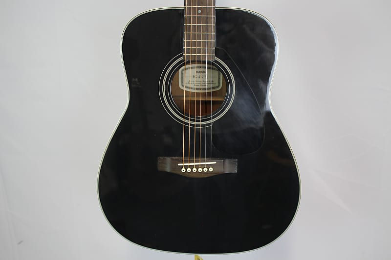 YAMAHA アコスティックギター FG-412 BL Used Yamaha FG-412 BL Black Acoustic Guitar Black | Guitar