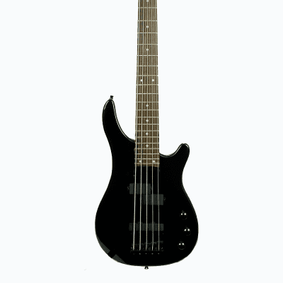 Glen Burton GBKEB-BK Solid Basswood Body Maple Neck 5-String Electric Bass Guitar w/Gig Bag & Strap for sale