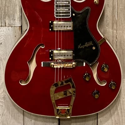 New Hagstrom '67 Viking II Hollowbody Electric, Wild Cherry, Support Small Biz, Buy Here! image 3